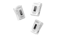 CKMOVA Vocal X V2 UltraCompact 3.5mm Output 2.4GHz Dual-Channel Wireless Microphone