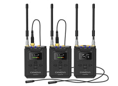 CKMOVA Vocal M V2 UHF Dual-Channel Wireless Microphone System with Independent Audio Recorder