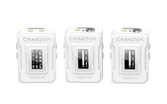 CKMOVA Vocal X V2 UltraCompact 3.5mm Output 2.4GHz Dual-Channel Wireless Microphone