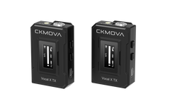 CKMOVA Vocal X V1 Ultra-Compact 2.4GHz Dual-Channel Wireless Microphone