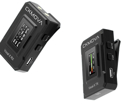 CKMOVA Vocal X V1 Ultra-Compact 2.4GHz Dual-Channel Wireless Microphone