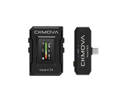 CKMOVA Vocal X V3 Ultra-Compact 2.4GHz Dual-Channel Wireless Microphone