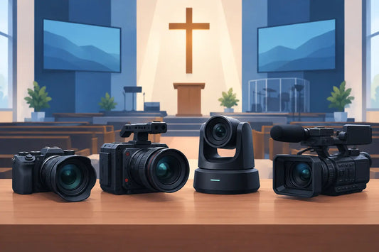 Top 4K Cameras for Churches That Fit Your Team