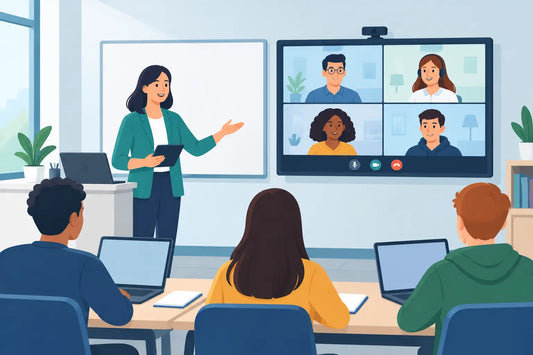 Hybrid Classroom Setup That Delivers Clear Lessons