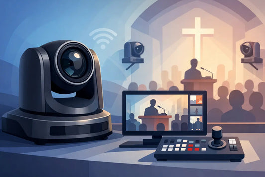 Choosing a PTZ Camera for Church Streaming