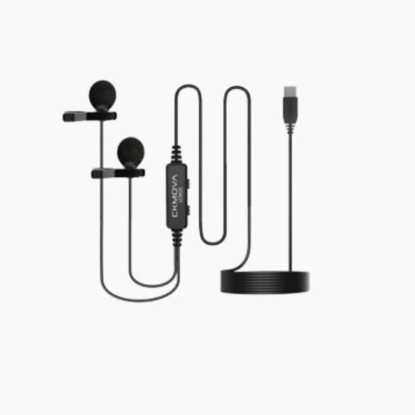 Dual Head Lavalier Microphone LCM2CD