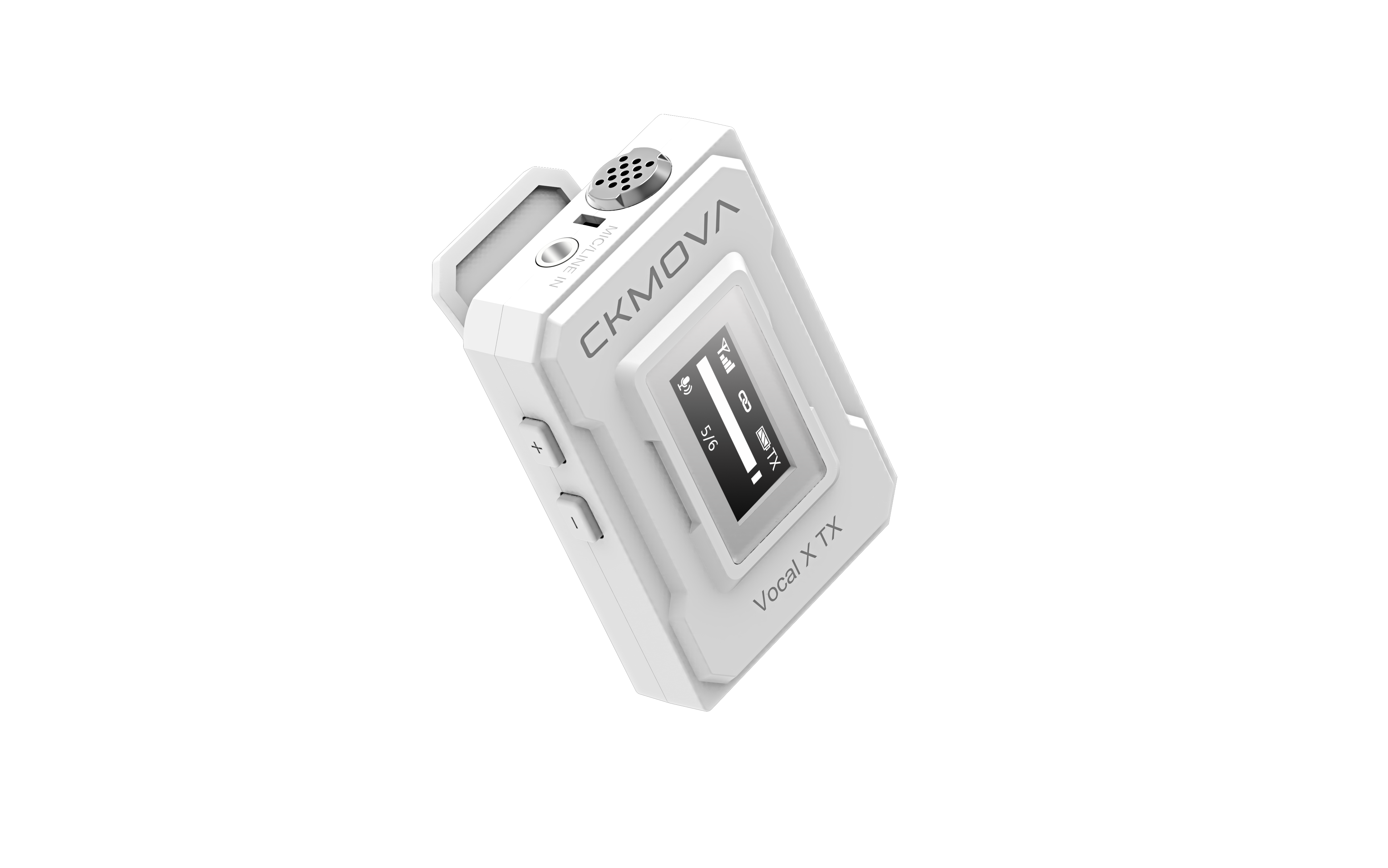 CKMOVA Vocal X V1 Ultra-Compact 2.4GHz Dual-Channel Wireless Microphone