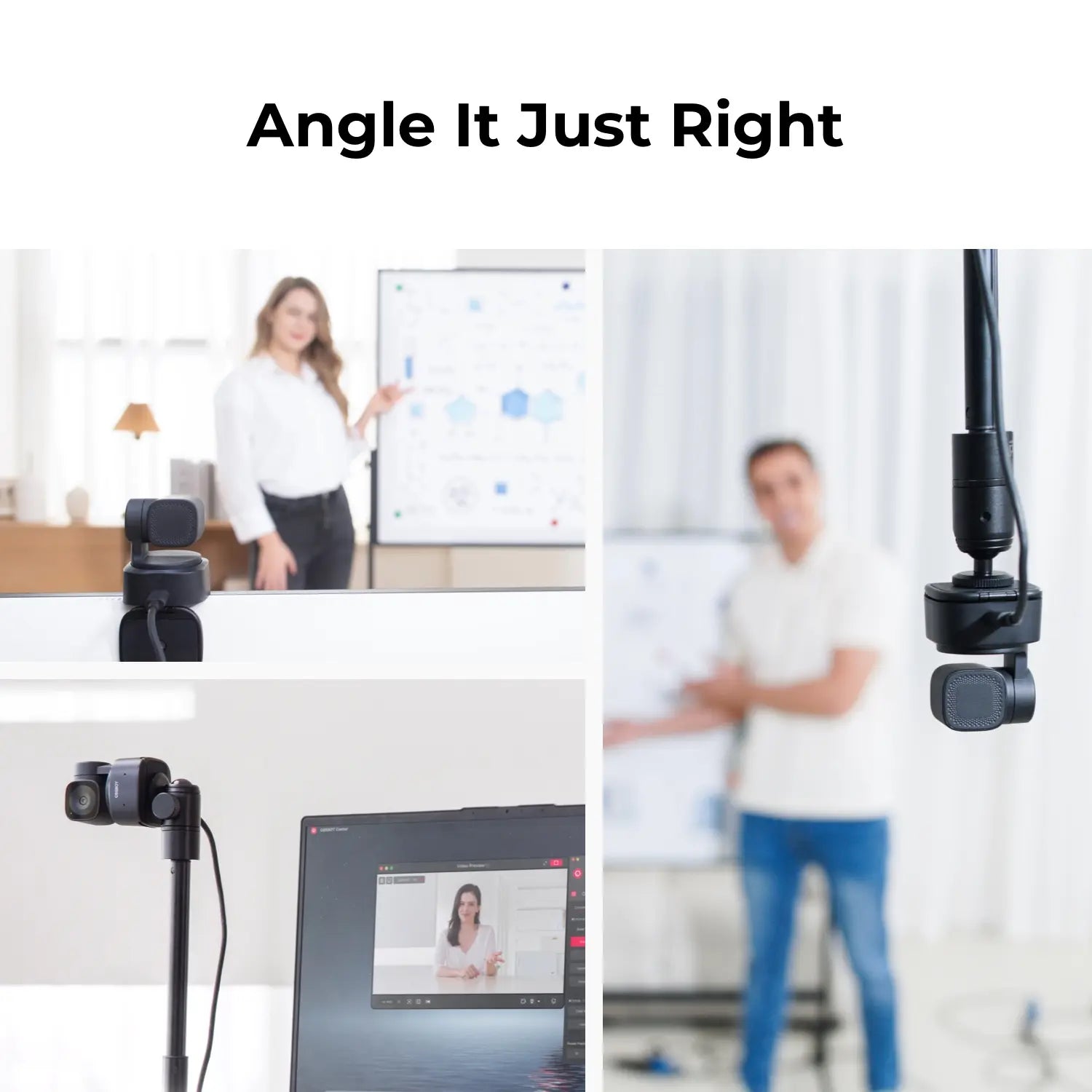 OBSBOT Tiny SE AI-Powered Full HD PTZ Webcam