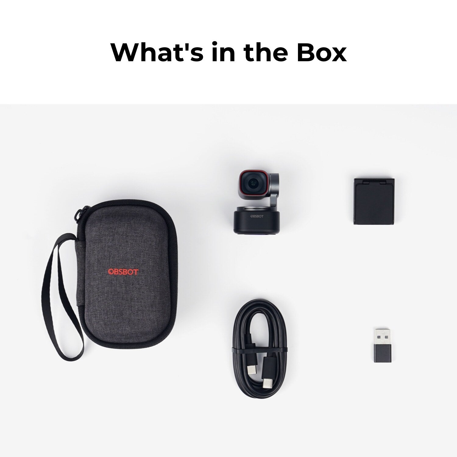 OBSBOT Tiny 3 AI-Powered Spatial Audio 4K PTZ Webcam