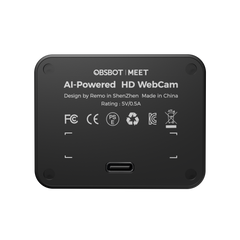 OBSBOT MEET 1080 AI-Powered, Auto Framing Webcam