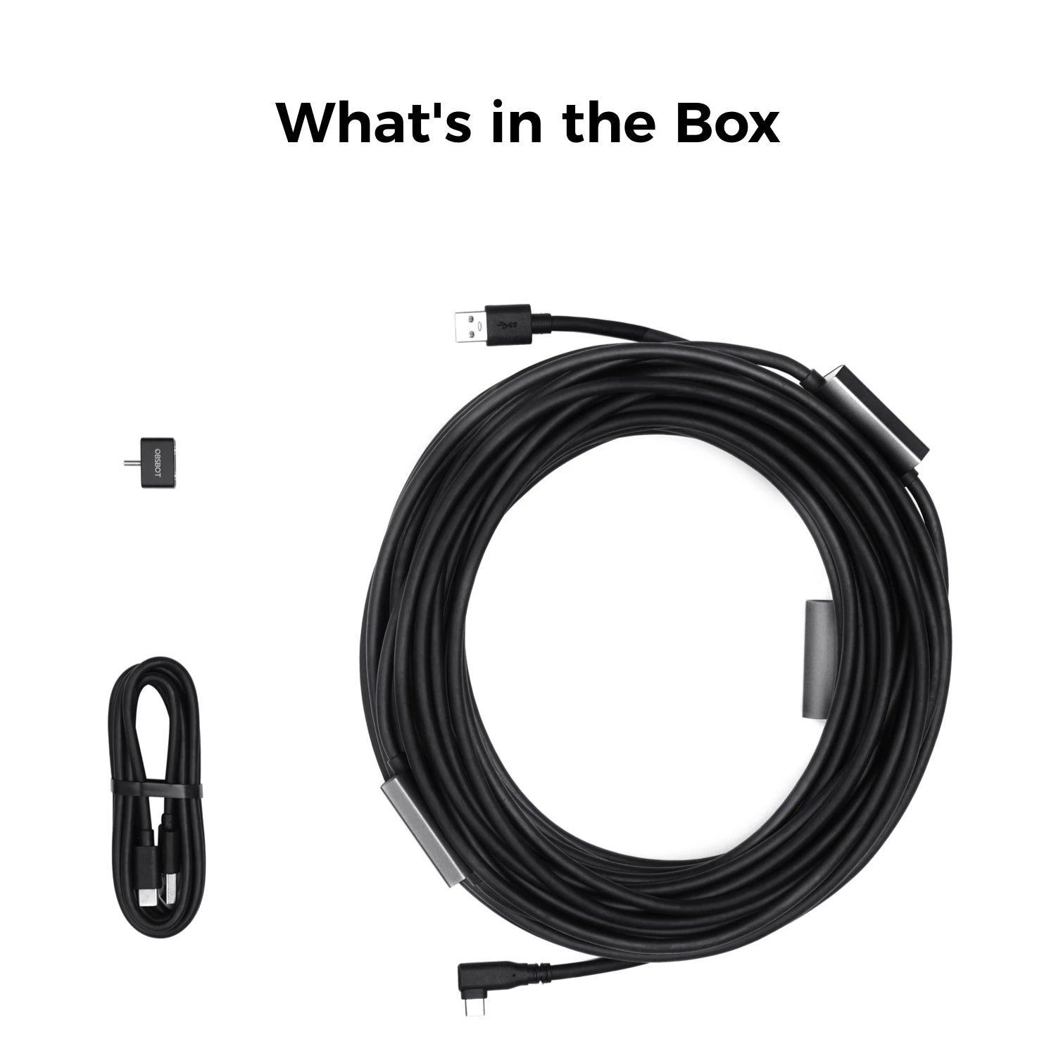 20m (65ft) USB-A to USB-C 3.0 Cable