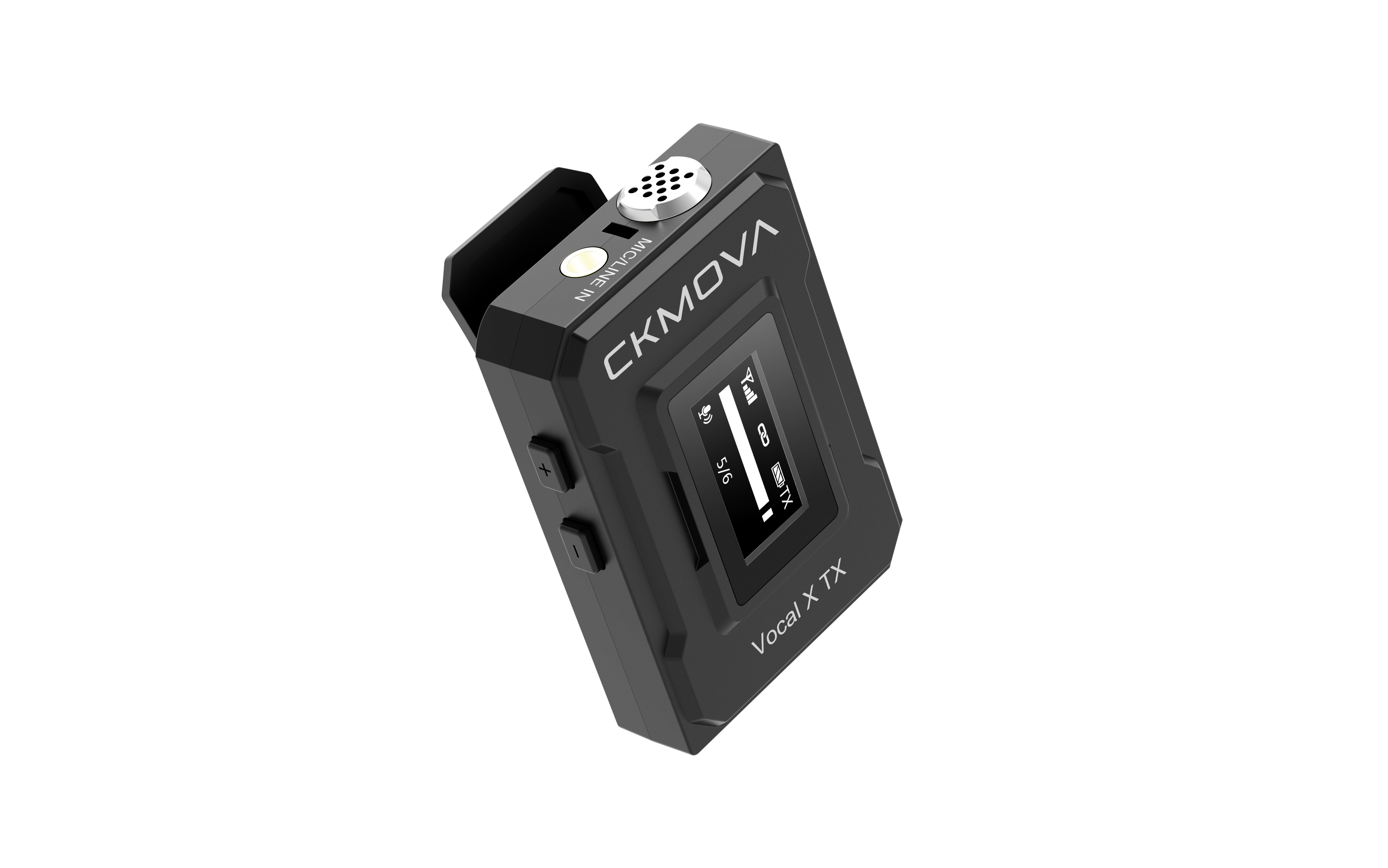 CKMOVA Vocal X V1 Ultra-Compact 2.4GHz Dual-Channel Wireless Microphone