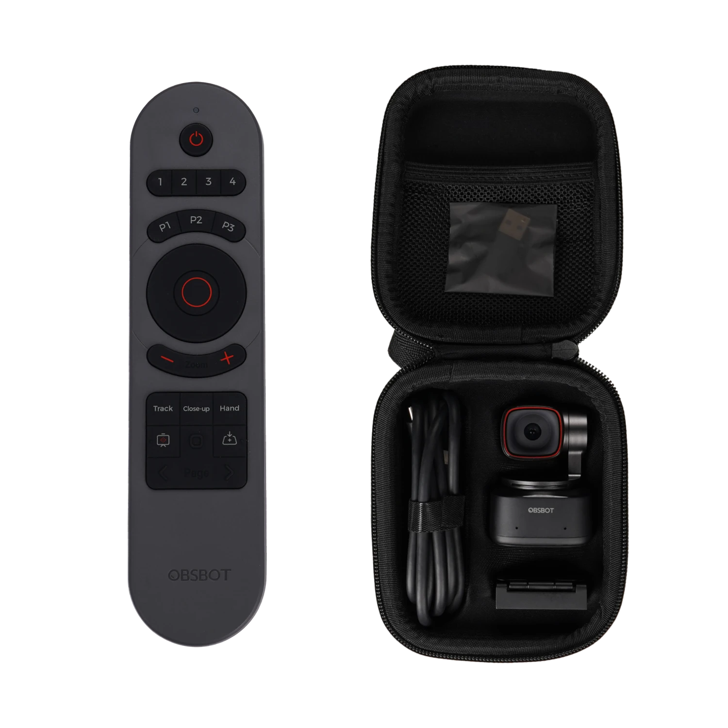 OBSBOT TINY 2 1/1.5" CMOS Pure 4K AI Powered PTZ Webcam