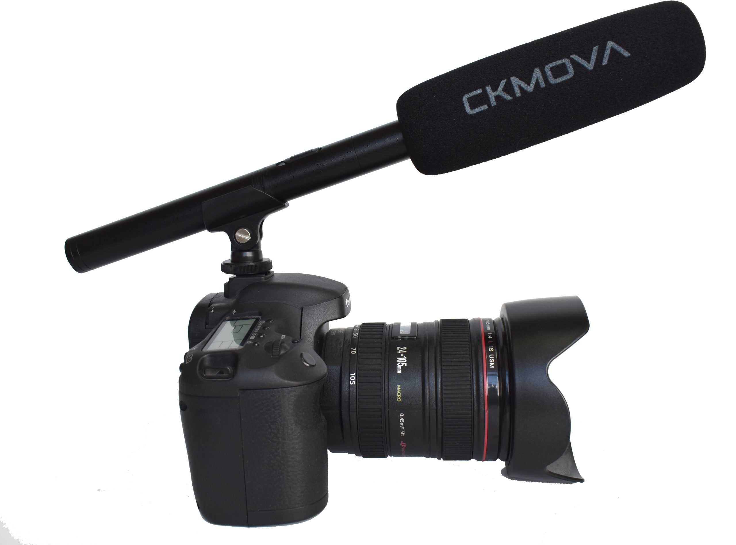 CKMOVA DCM2 Supercardioid Condenser Shotgun Microphone