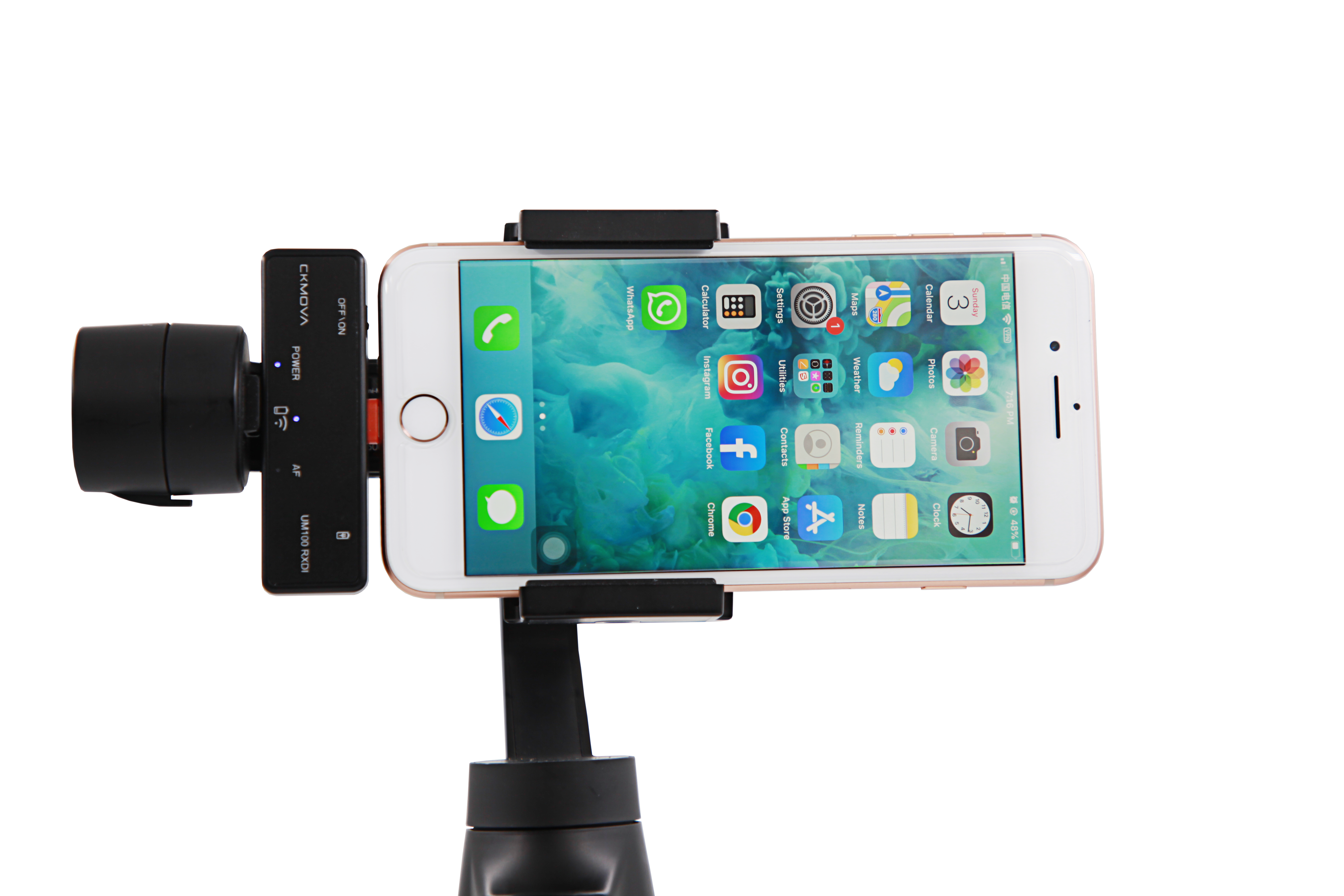 CKMOVA UM100 Kit4 Type-C Output UHF Dual-Channel Wireless Microphone