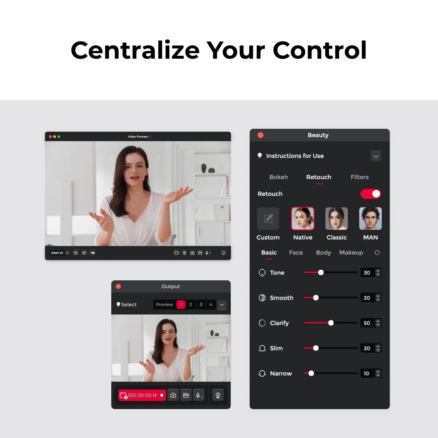 OBSBOT Meet SE AI-Powered Full HD Webcam