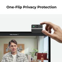 OBSBOT Meet Flip AI-Powered Foldable 4K Webcam