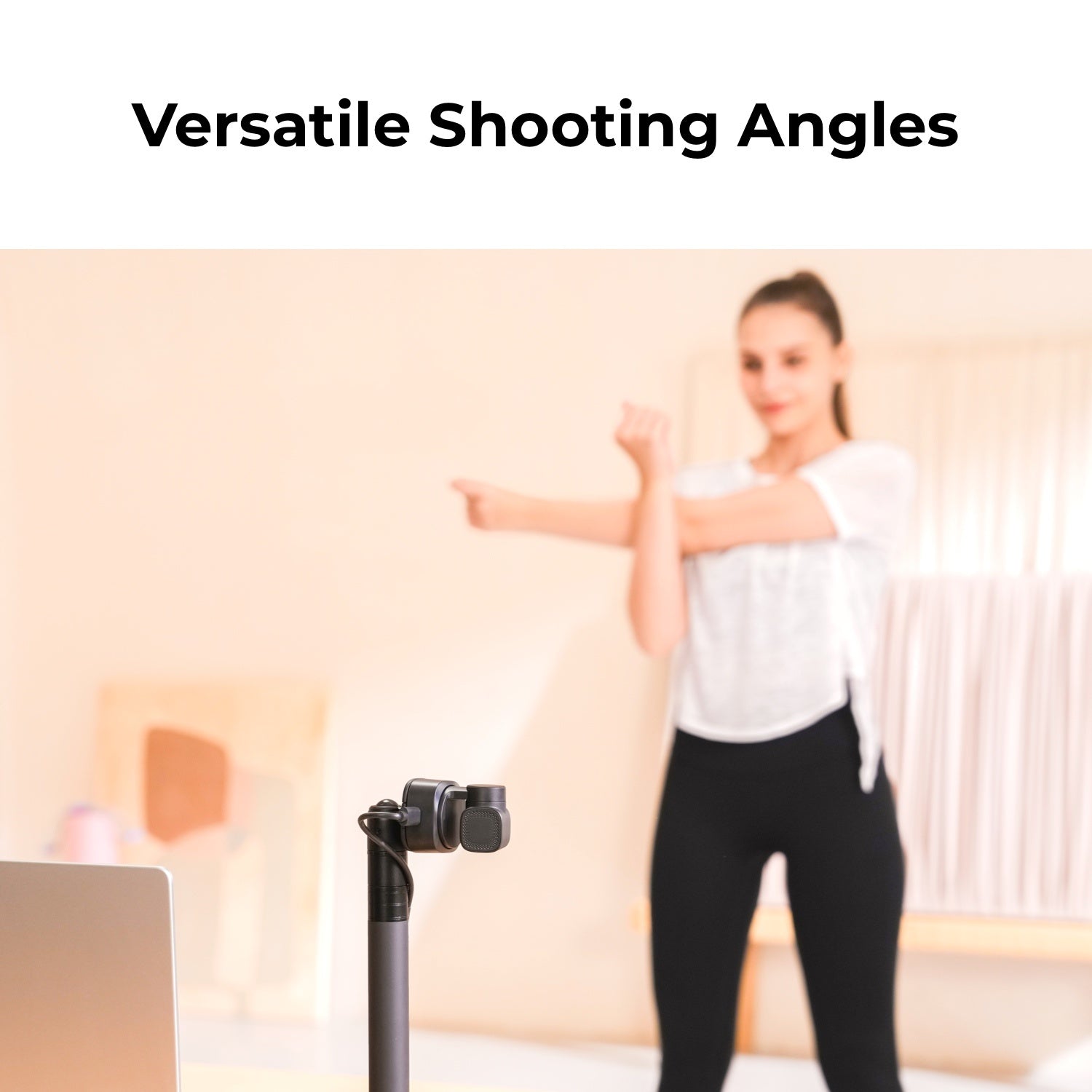 OBSBOT Tiny 3 Lite AI-Powered Spatial Audio 4K PTZ Webcam