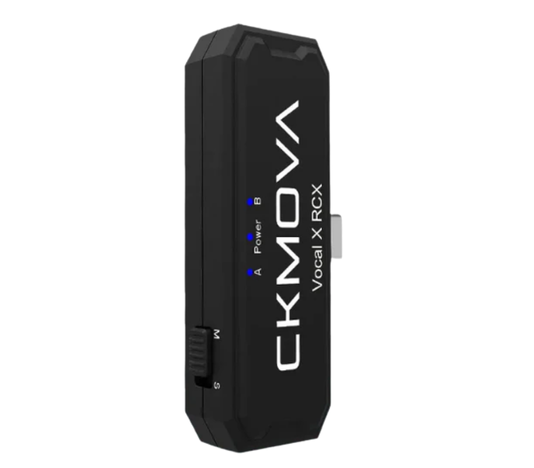 CKMOVA Vocal X V3 Ultra-Compact 2.4GHz Dual-Channel Wireless Microphone