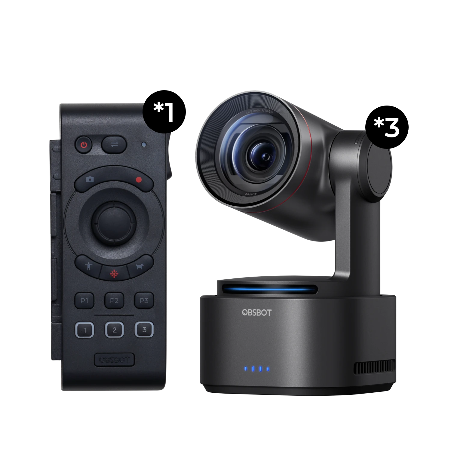 OBSBOT Tail 2 AI-Powered PTZR 4K Live Production Camera with NDI Version