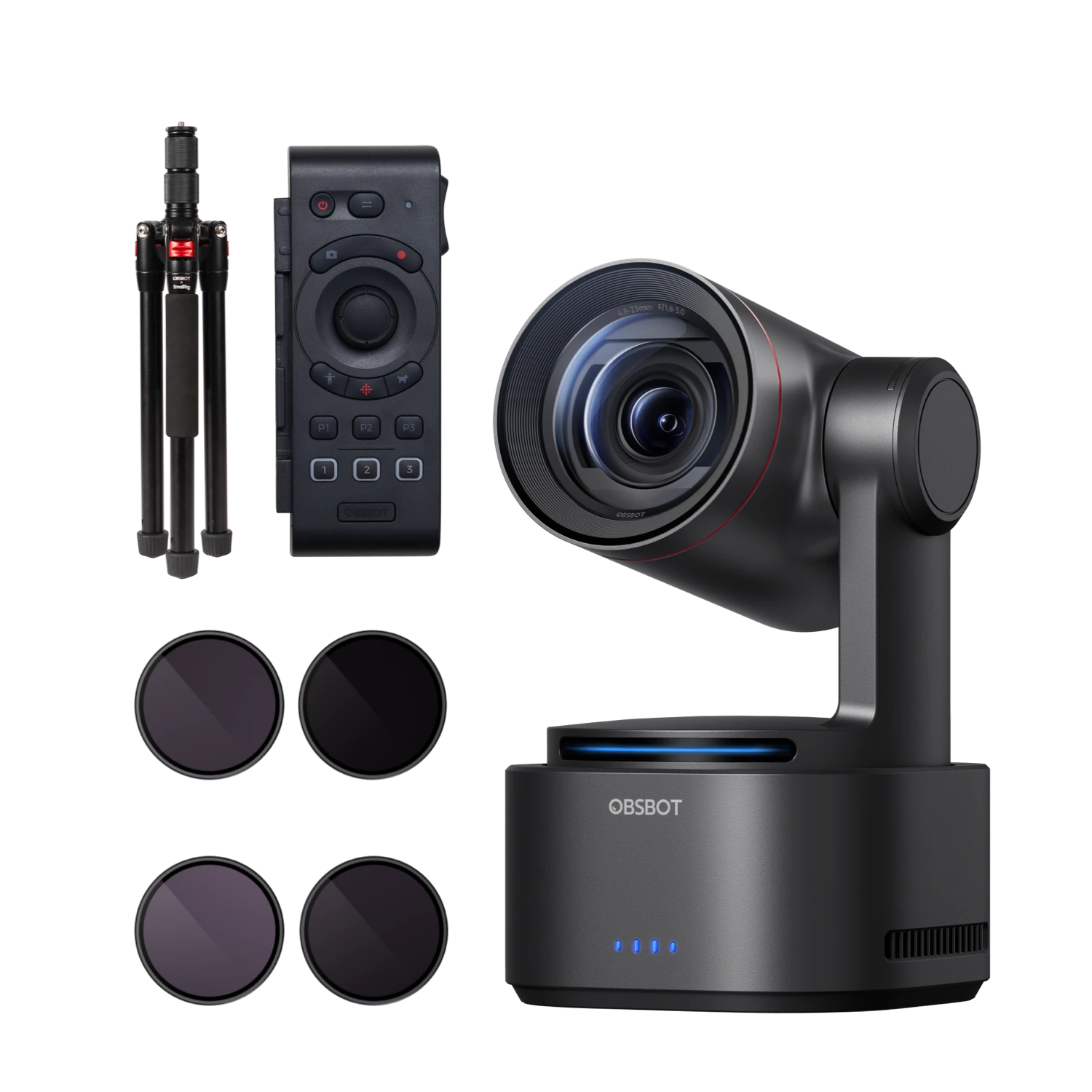 OBSBOT Tail 2 AI-Powered PTZR 4K Live Production Camera with NDI Version